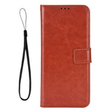 Huawei Mate 70 Pro+ / 70 Pro - EIDERWOOD Kunstlæder Flip Cover m. Strop - Brun