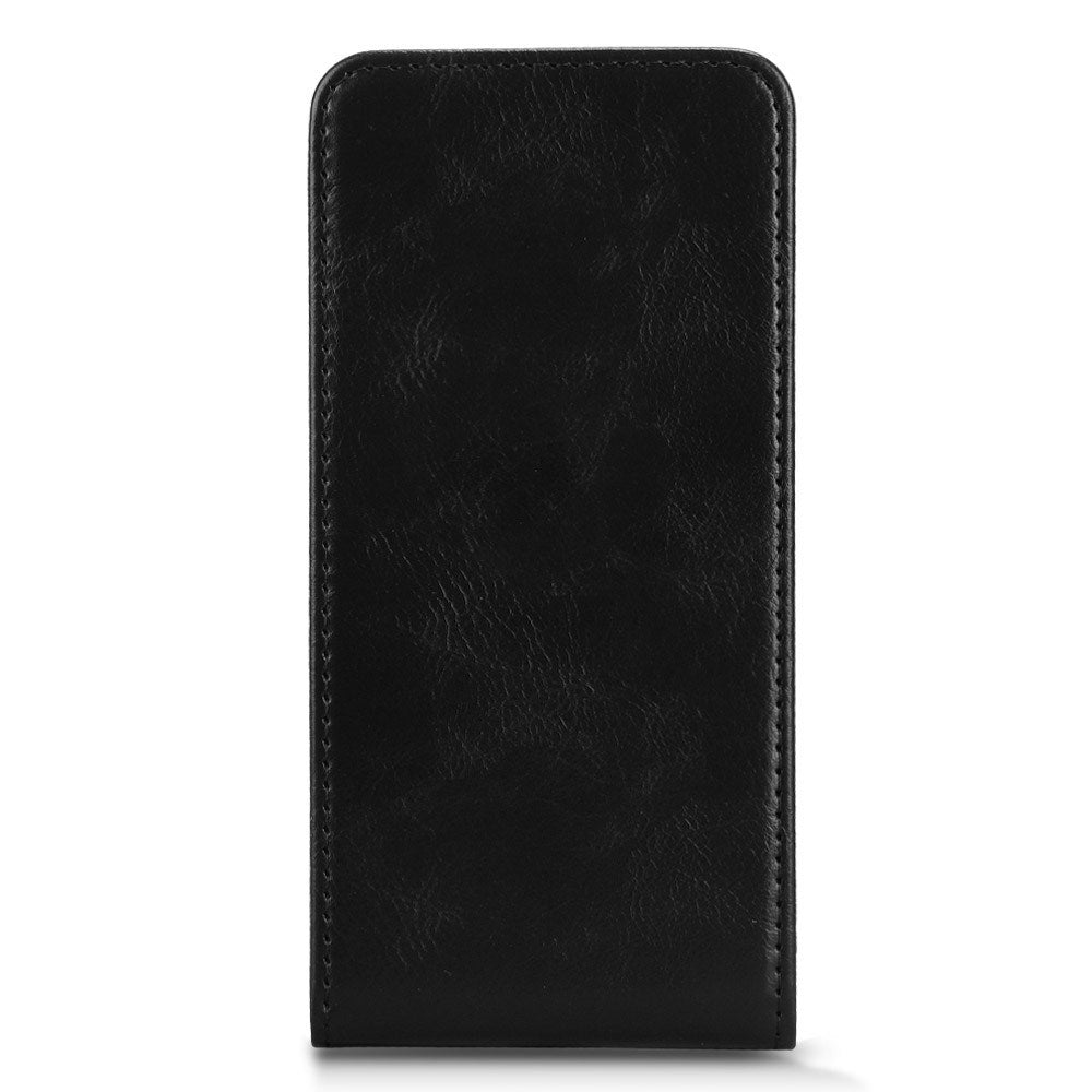 Google Pixel 9a - EIDERWOOD Kunstlæder Flip Cover m. Kortlomme - Sort