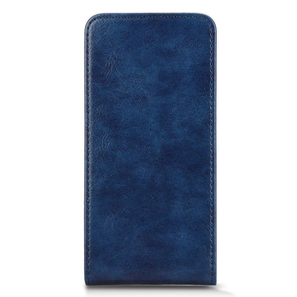 Google Pixel 9a - EIDERWOOD Kunstlæder Flip Cover m. Kortlomme - Blå