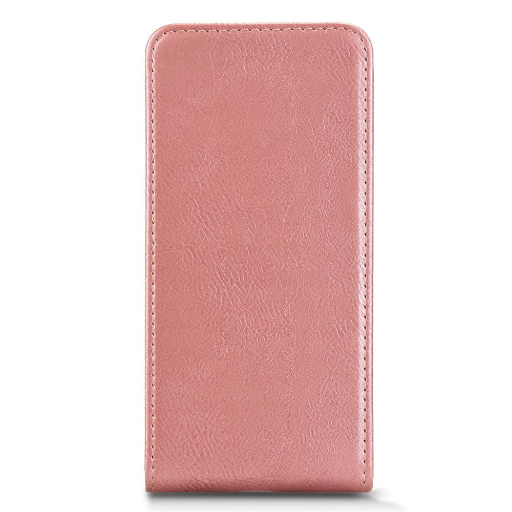 Google Pixel 9a - EIDERWOOD Kunstlæder Flip Cover m. Kortlomme - Lyserød