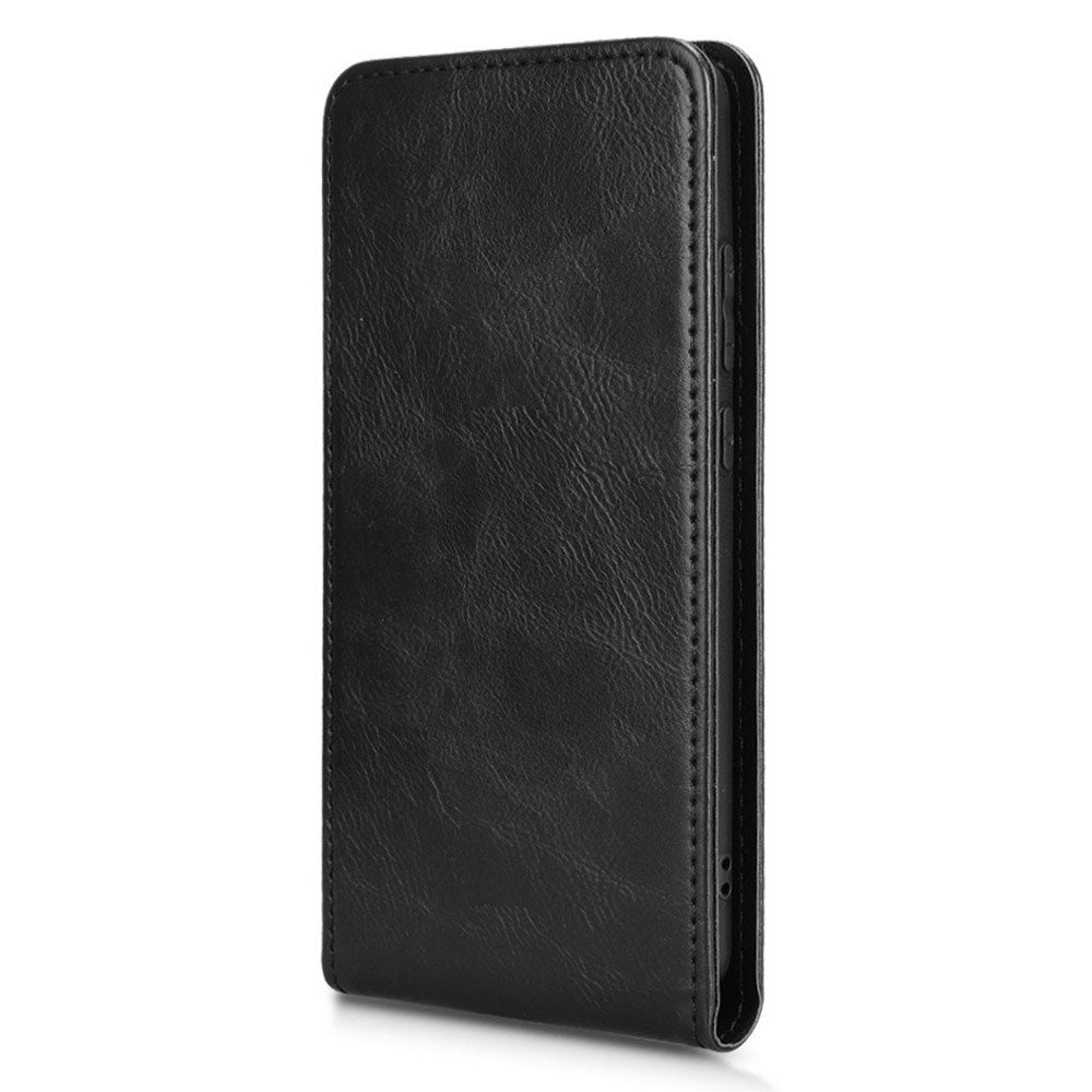 EIDERWOOD OnePlus Nord 4 Vertikalt Mobil Flip Cover m. Kortholder - Sort