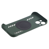 EIDERWOOD - iPhone 13 Hårdt Plastik Cover m. Varmeafledning - Grøn