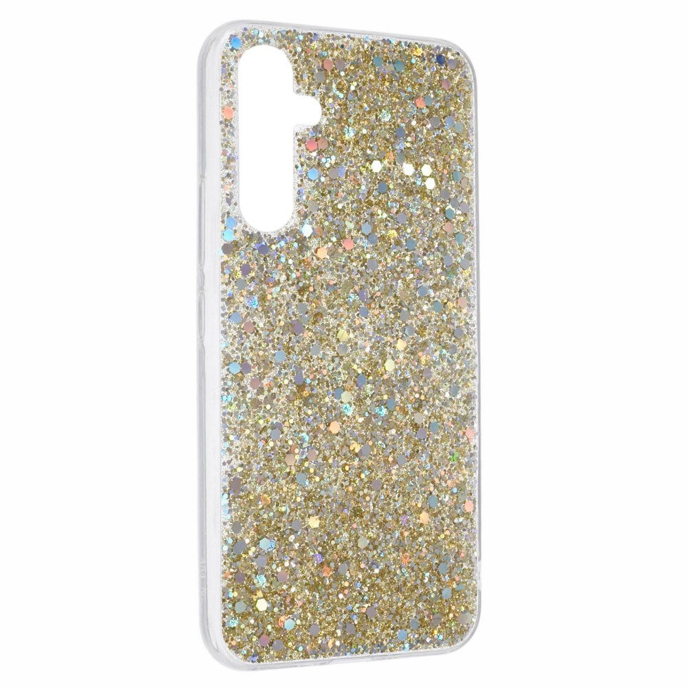 Samsung Galaxy A26 (5G) - EIDERWOOD Fleksibelt Plastik Cover m. Glimmer - Guld