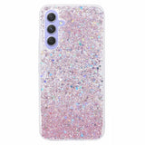 Samsung Galaxy A26 (5G) - EIDERWOOD Fleksibelt Plastik Cover m. Glimmer - Lyserød