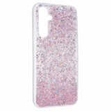 Samsung Galaxy A26 (5G) - EIDERWOOD Fleksibelt Plastik Cover m. Glimmer - Lyserød