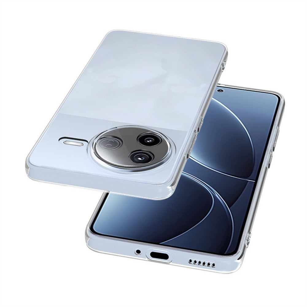 Xiaomi Poco F7 Pro EIDERWOOD Fleksibelt Plastik Cover - Gennemsigtig