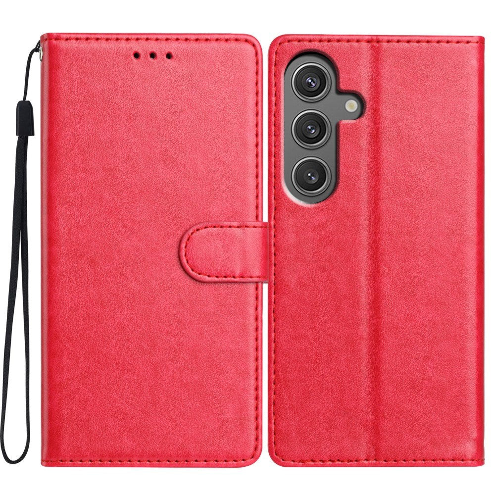 Samsung Galaxy A26 (5G) - EIDERWOOD Kunstlæder Flip Cover m. Strop - Pink