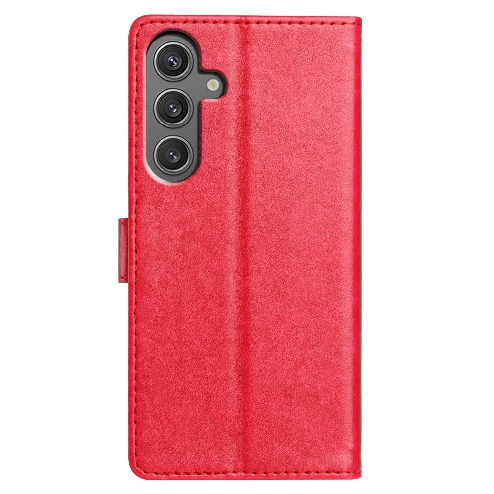Samsung Galaxy A26 (5G) - EIDERWOOD Kunstlæder Flip Cover m. Strop - Pink