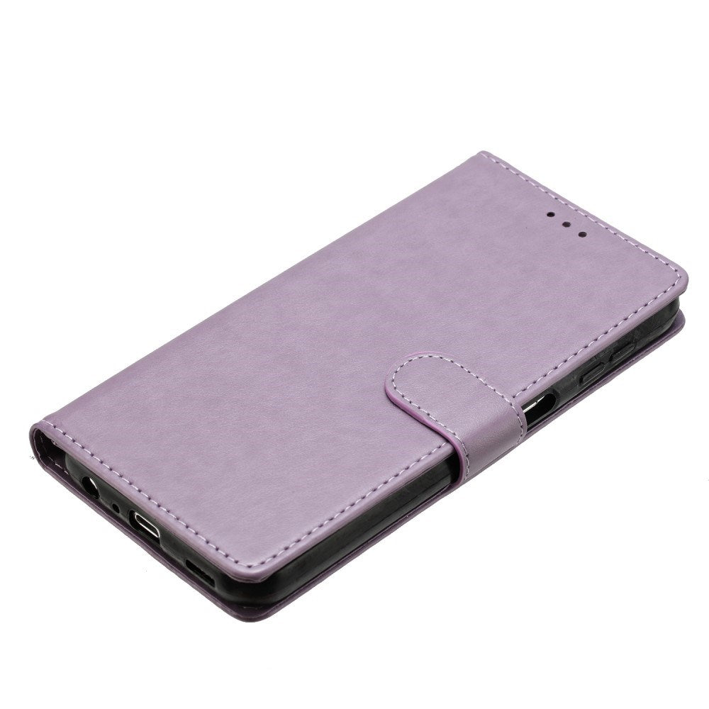 Samsung Galaxy A26 (5G) - EIDERWOOD Kunstlæder Flip Cover m. Strop - Lilla