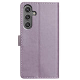 Samsung Galaxy A26 (5G) - EIDERWOOD Kunstlæder Flip Cover m. Strop - Lilla