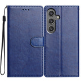 Samsung Galaxy A26 (5G) - EIDERWOOD Kunstlæder Flip Cover m. Strop - Blå