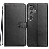 Samsung Galaxy A56 (5G) - EIDERWOOD Kunstlæder Flip Cover m. Strop - Sort