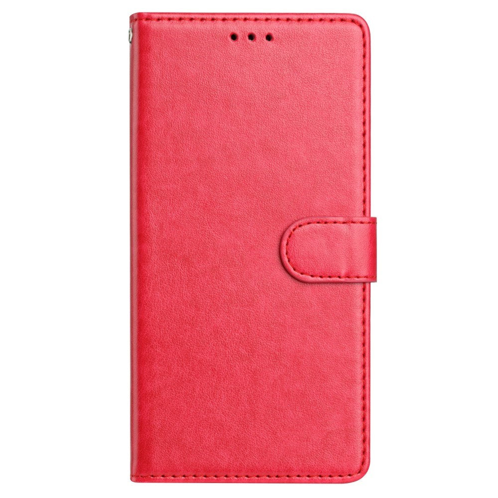 Samsung Galaxy A56 (5G) - EIDERWOOD Kunstlæder Flip Cover m. Strop - Pink