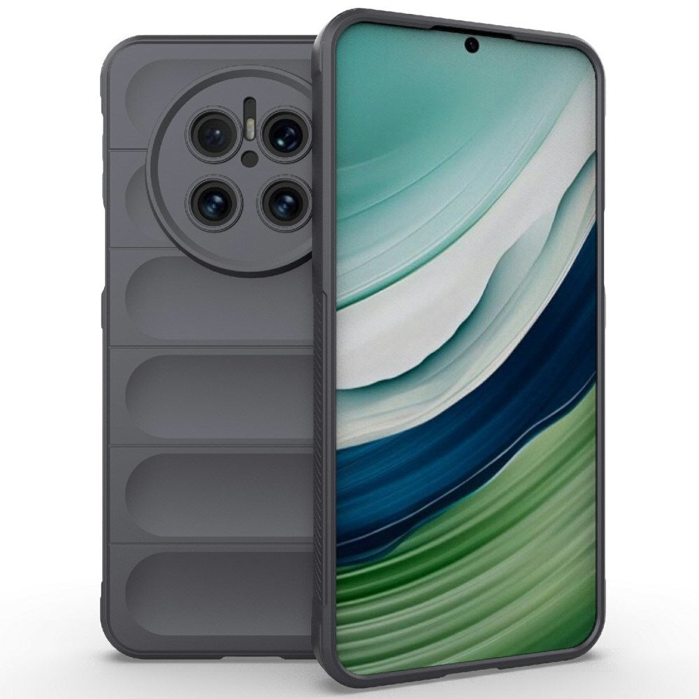 EIDERWOOD Huawei Mate 70 Fleksibelt Plastik Bagside Cover - Grå