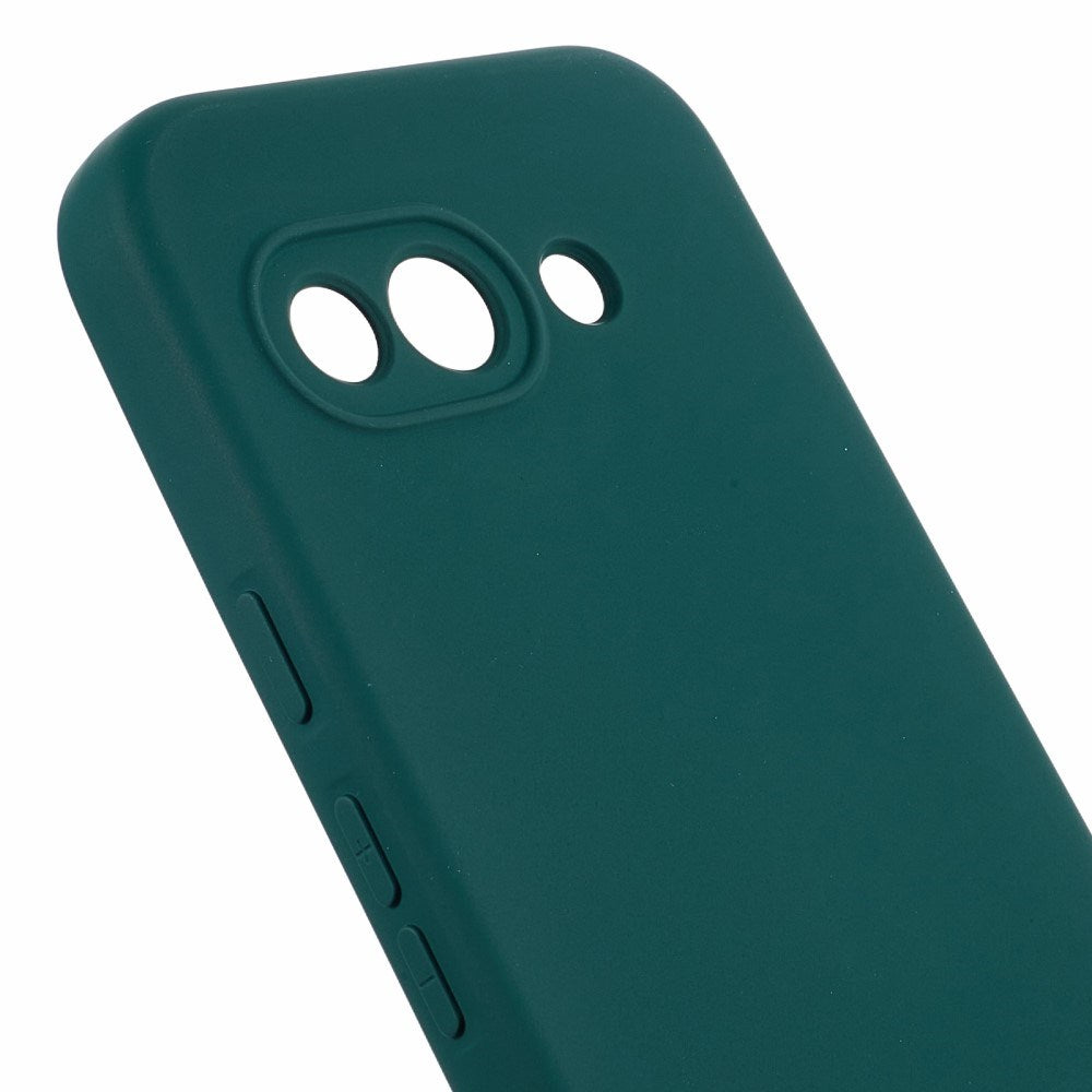 EIDERWOOD Google Pixel 9a Foret Fleksibelt Plast Bagside Cover - Grøn