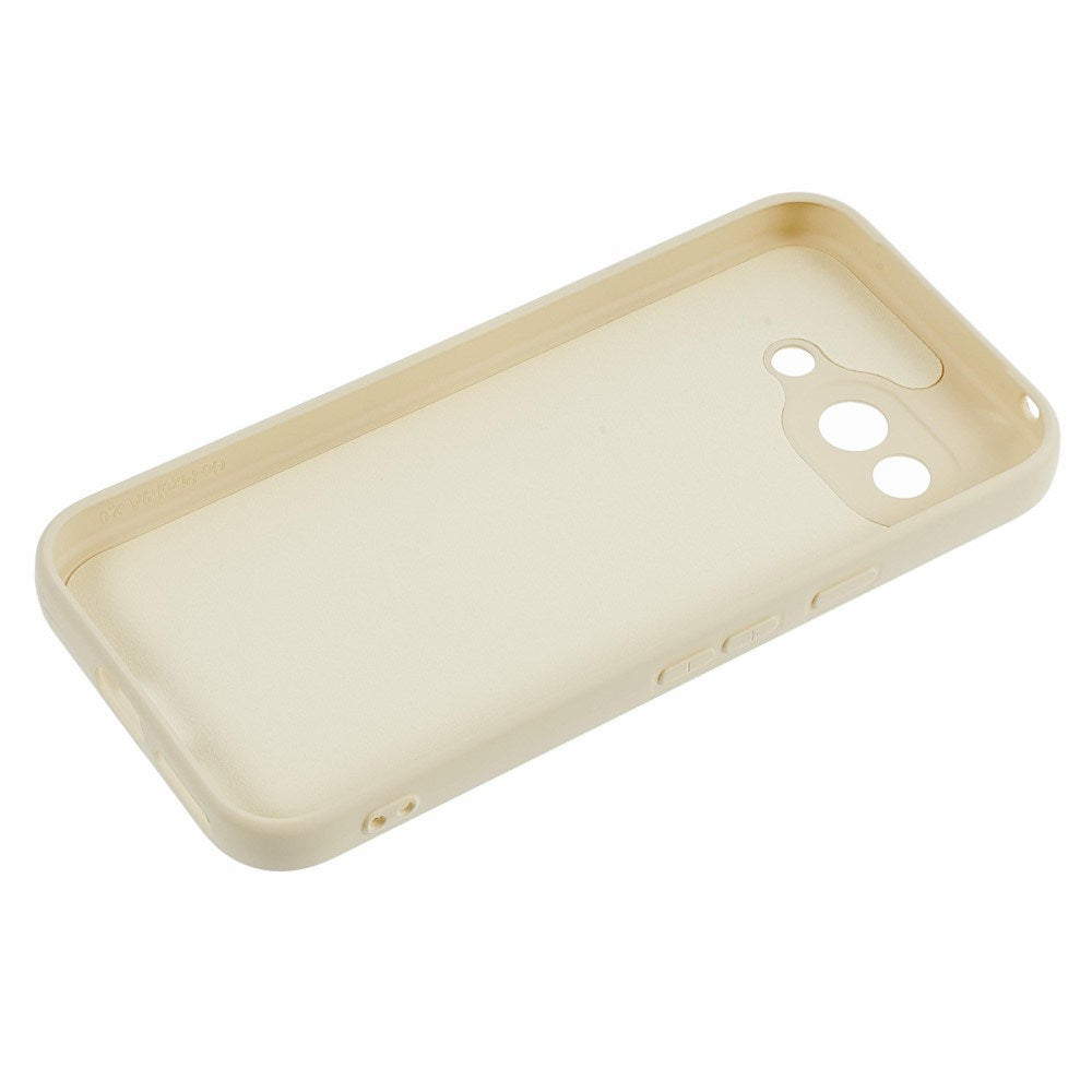 EIDERWOOD Google Pixel 9a Foret Fleksibelt Plast Bagside Cover - Beige
