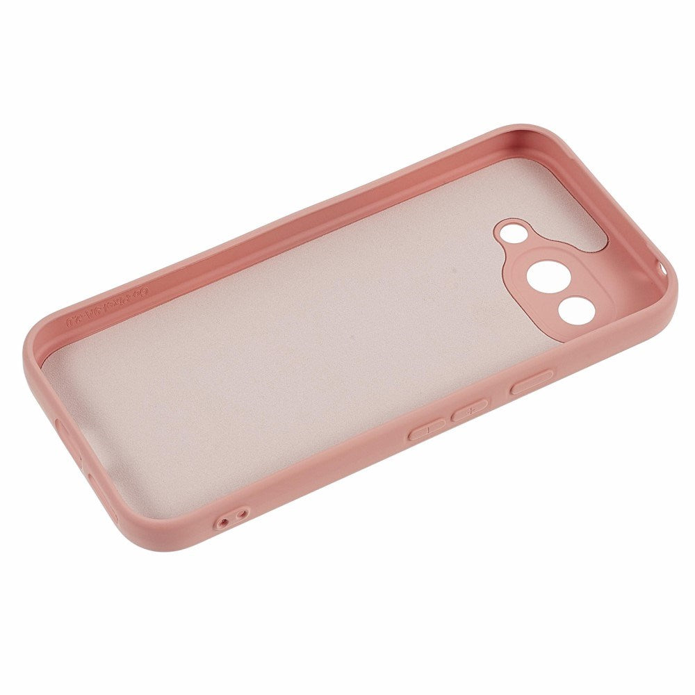 EIDERWOOD Google Pixel 9a Foret Fleksibelt Plast Bagside Cover - Lyserød