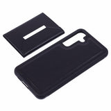 Samsung Galaxy S25 - EIDERWOOD 2-i-1 Vegansk Læder Cover m. Kortholder & Ståfunktion - Sort