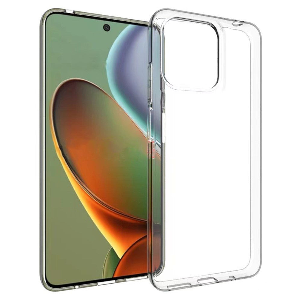 Motorola Moto G15 - EIDERWOOD Fleksibelt Plastik Cover - Gennemsigtig