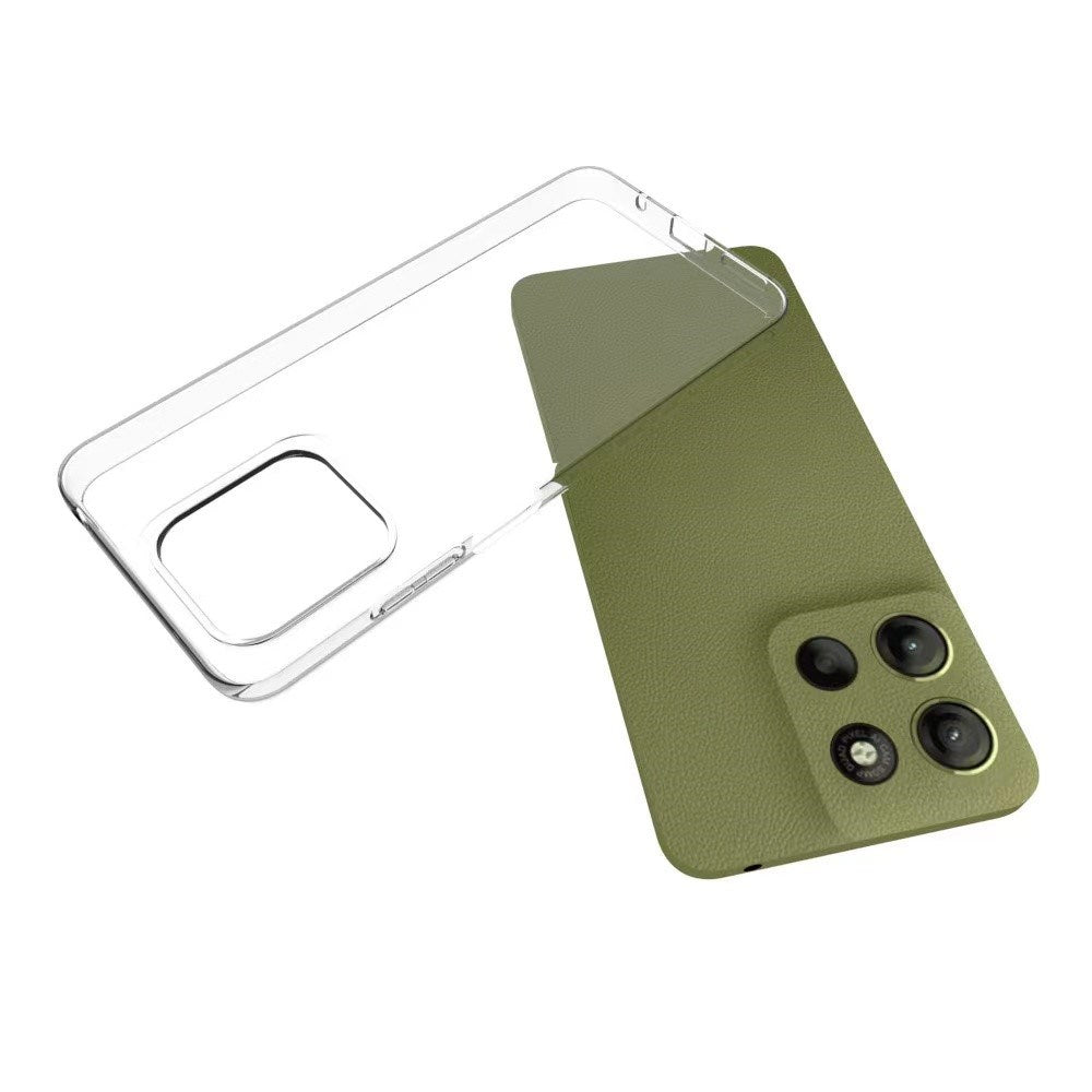 Motorola Moto G15 - EIDERWOOD Fleksibelt Plastik Cover - Gennemsigtig