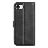 iPhone 16e - EIDERWOOD Kunstlæder Flip Cover - Sort