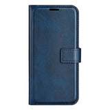 iPhone 17e / 16e - EIDERWOOD Kunstlæder Flip Cover - Blå