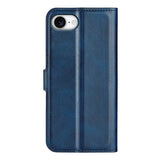 iPhone 17e / 16e - EIDERWOOD Kunstlæder Flip Cover - Blå