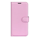 Realme C75 - EIDERWOOD Kunstlæder Flip Cover m. Kortholder & Ståfunktion - Lyserød