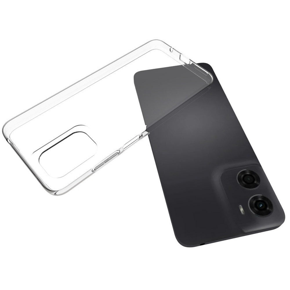 Motorola Moto G05 - EIDERWOOD Fleksibelt Plastik Cover - Gennemsigtig