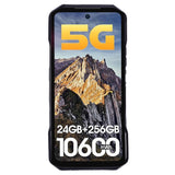 Ulefone Armor 27T Pro - EIDERWOOD Fleksibelt Plast Cover - Sort