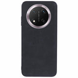 Honor Magic7 Lite - EIDERWOOD Kunstlæder Bagside Cover - Sort