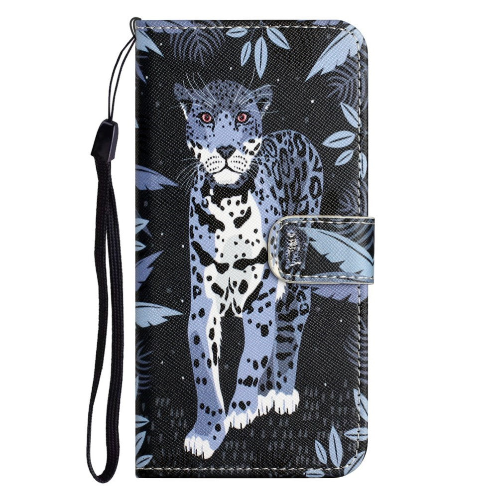 Motorola Moto G15 / G15 Power - EIDERWOOD Kunstlæder Flip Cover m. Motiv - Leopard
