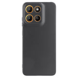 Motorola Moto G15 / G15 Power - EIDERWOOD Fleksibelt Plastik Bagside Cover - Sort