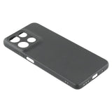 Motorola Moto G15 / G15 Power - EIDERWOOD Fleksibelt Plastik Bagside Cover - Sort