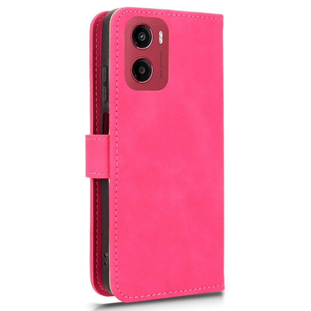 EIDERWOOD Motorola Moto G05 Flip Cover - Kortholder & Ståfunktion - Pink