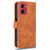 EIDERWOOD Motorola Moto G05 Flip Cover - Kortholder & Ståfunktion - Brun