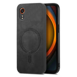 EIDERWOOD Samsung Galaxy Xcover 7 Kunstlæder Bagside Cover - MagSafe Kompatibel - Sort