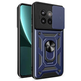 EIDERWOOD OnePlus 13R 5G Cover med Kameraslider og Kickstand - Blå