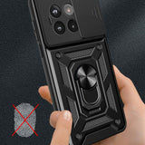 EIDERWOOD OnePlus 13R 5G Cover med Kameraslider og Kickstand - Blå