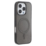 iPhone 16 Pro Max - EIDERWOOD Plastik Glitter Cover - MagSafe Kompatibel - Sort