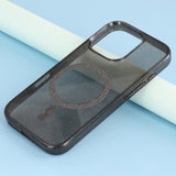 iPhone 16 Pro Max - EIDERWOOD Plastik Glitter Cover - MagSafe Kompatibel - Sort