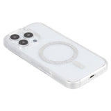 iPhone 16 Pro Max - EIDERWOOD Plastik Glitter Cover - MagSafe Kompatibel - Gennemsigtig