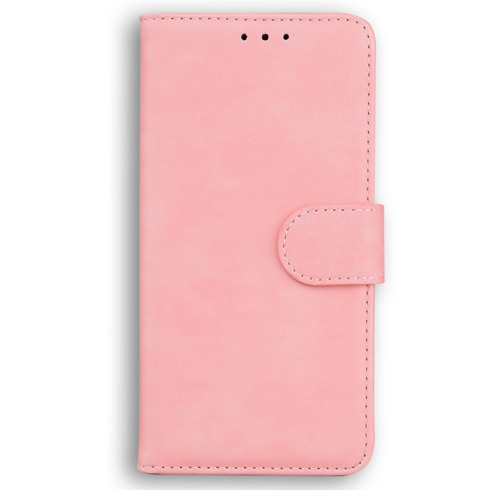 Motorola Moto G17 Power / G17 / G15 - EIDERWOOD Kunstlæder Flip Cover m. Kortholder & Ståfunktion - Lyserød