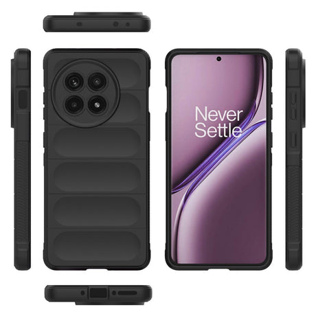 EIDERWOOD OnePlus 13R Fleksibelt Plastik Bagside Cover - Sort