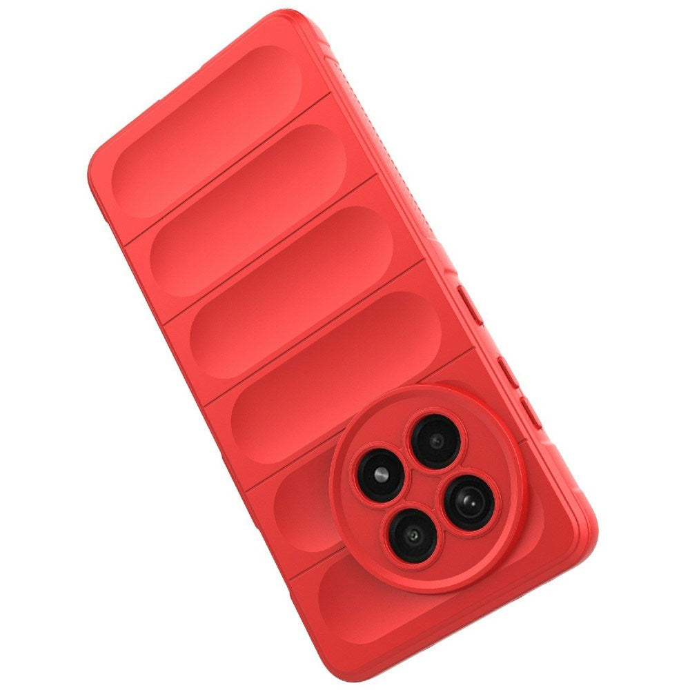 EIDERWOOD OnePlus 13R Fleksibelt Plastik Bagside Cover - Rød