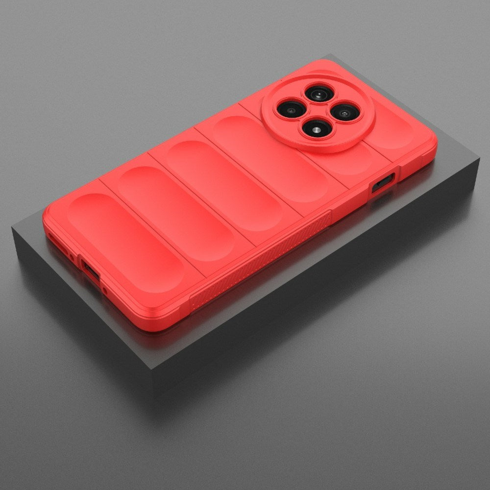 EIDERWOOD OnePlus 13R Fleksibelt Plastik Bagside Cover - Rød