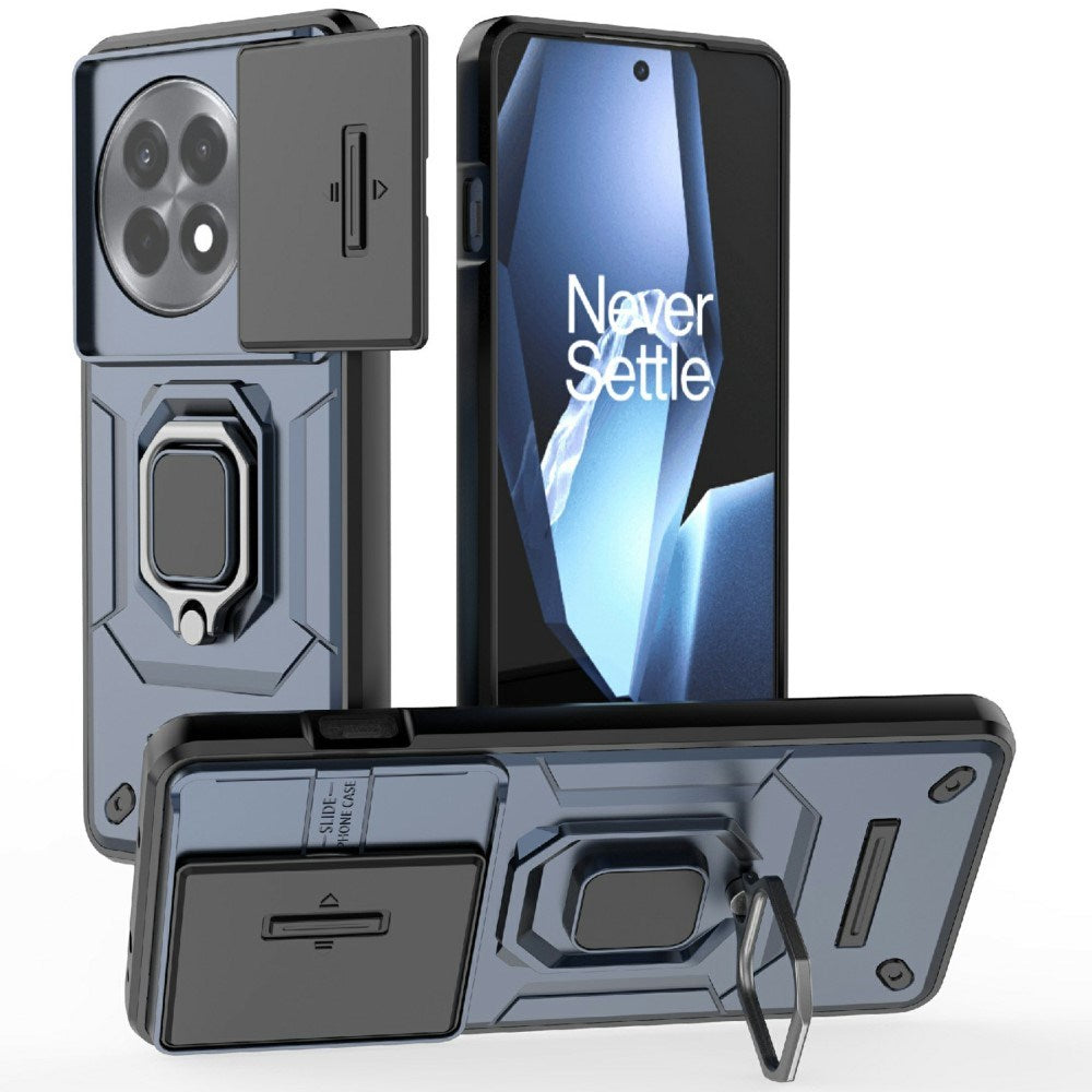 EIDERWOOD OnePlus 13R Håndværkercover med Integret Kamerabeskyttelse - Blå