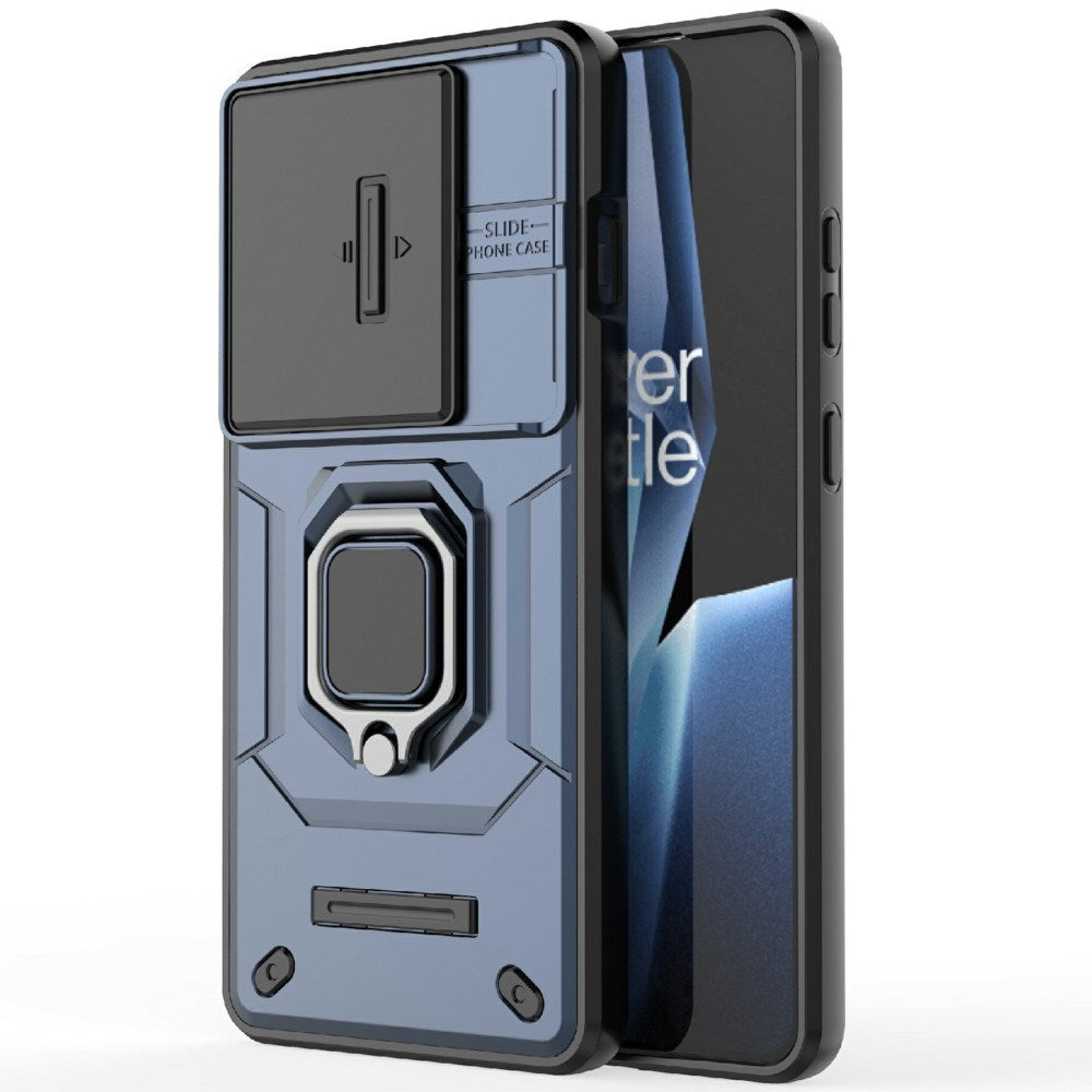 EIDERWOOD OnePlus 13R Håndværkercover med Integret Kamerabeskyttelse - Blå