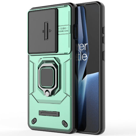 EIDERWOOD OnePlus 13R Håndværkercover med Integret Kamerabeskyttelse - Grøn