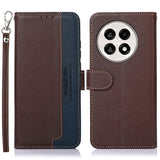 OnePlus 13R Wallet Cover i Kunstlæder med Strop - Brun